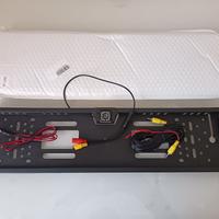 portatarga con telecamera 