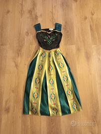 Vestito carnevale Disney Anna Frozen 9-10 anni