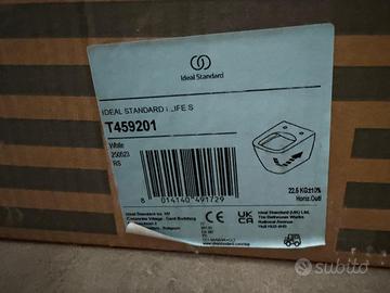 coppia sanitari sospesi wc e bidet