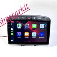 Autoradio 8+256Gb Per Peugeot 308 408