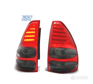 FANALI TOYOTA LAND CRUISER FJ120 03-08 LED ROSSO A