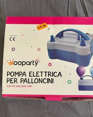 Pompa Elettrica per Palloncini Wooparty