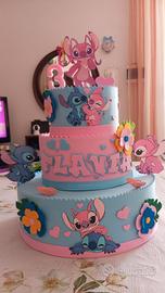 torta scenografica tema stich 