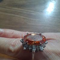 Anello vintage pietre colorate