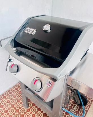 Bbq WEBER Spirit II con copertura girarrosto e …..