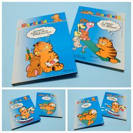 6x quaderni A5 cartonati GARFIELD 1978 - temperini