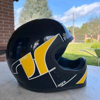 Casco AGV X101 d epoca nero 56 Cross regolarità