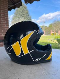 Casco AGV X101 d epoca nero 56 Cross regolarità