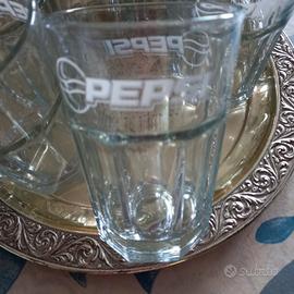 6 bicchieri PEPSI vetro