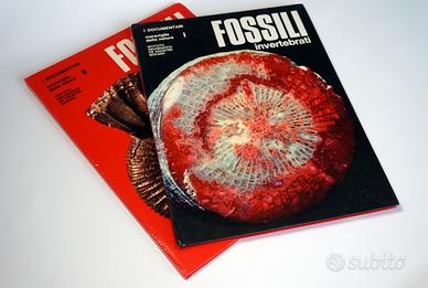 FOSSILI INVERTEBRATI (De Agostini 1972) - 2 Volumi
