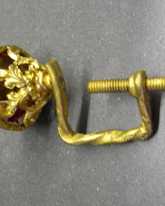 Puntaspilli da tavolo antico, puntaspilli Liberty