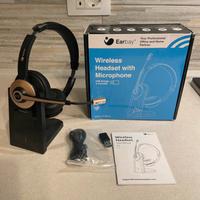 Cuffie Bluetooth con microfono, wireless