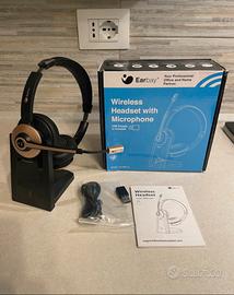 Cuffie Bluetooth con microfono, wireless