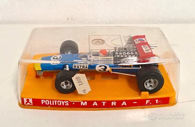 MATRA F1 JACKIE STEWART POLITOYS SCALA 1/32