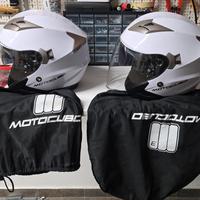 caschi moto scooter 2 taglie L ed S