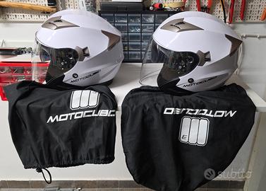 caschi moto scooter 2 taglie L ed S