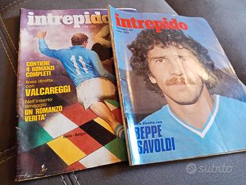 Rivista Intrepido lotto anni 70