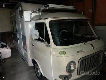 Splendido camper Fiat 238 vintage