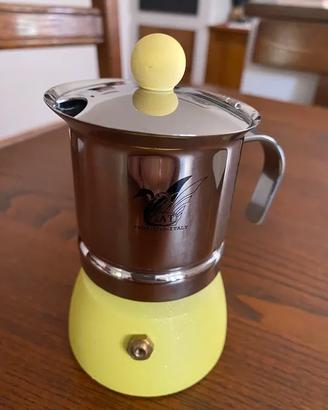 Caffettiera in acciaio inox. 1 tazza di caffè