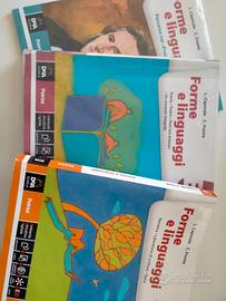 libro scolastico Forme e linguaggi 