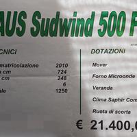 Roulotte Knaus Sudwind 500 FSK