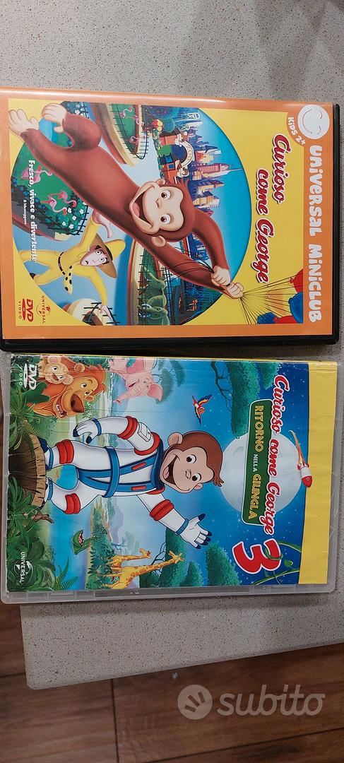 DVD Curioso come George 💫3 Dvd💫 di seconda mano per 11,5 EUR su Livorno  su WALLAPOP