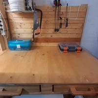 tavolo da lavoro per hobby e fai da te 