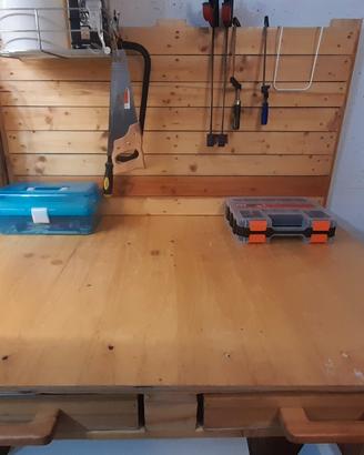 tavolo da lavoro per hobby e fai da te 