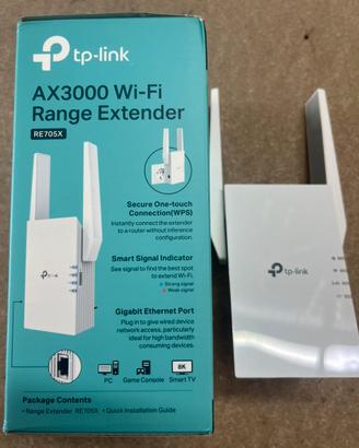 TP-Link RE705X Ripetitore WiFi 6 Amplificatore