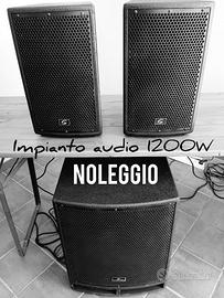 IMPIANTO AUDIO Soundsation 1200W 