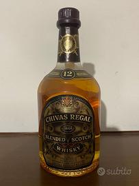 Bottiglia scotch vintage CHIVAS REGAL 12 years old
