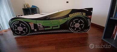 Letto Bimbo a forma di Macchina da Corsa