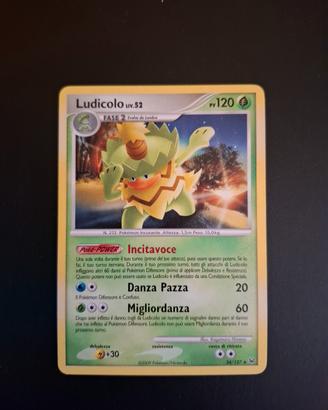 Ludicolo 34/127 Pokemon Platino 2009 Carte da