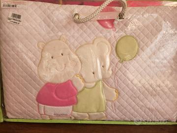 Trapuntino estivo  con paracolpi lettino