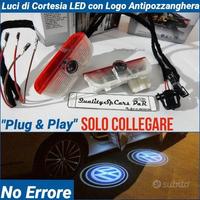 2 Proiettori Logo LED Volkswagen Tiguan Touareg