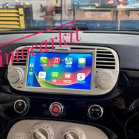 AUTORADIO ANDROID 13 CARPLAY PER FIAT 500 / ABARTH