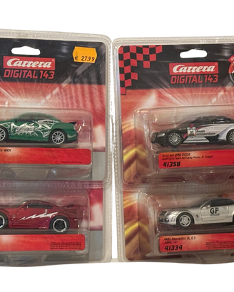 Carrera DIGITAL 143 – Set Subaru, Nissan e Audi