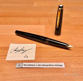 Montblanc n 32 stilografica vintage