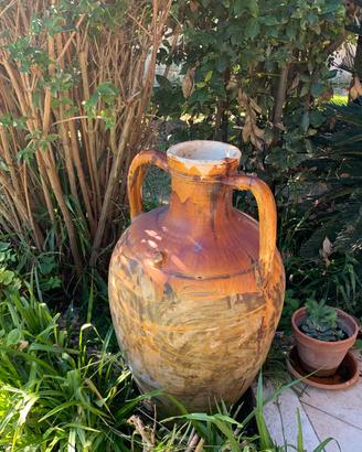 Antica anfora orcio terracotta