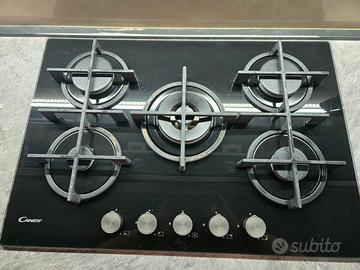 Piano cottura 5 fuochi gas
