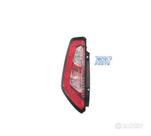 FANALE SINISTRO PER FIAT PUNTO EVO 09- LED CERCHIO