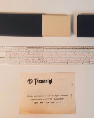 Regolo calcolatore Tecnostyl 40/D Vintage
