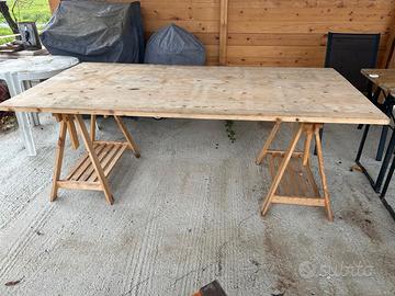 Tavolo legno 1mt x 2mt 