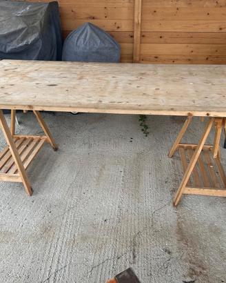 Tavolo legno 1mt x 2mt 