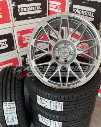 KIT ESTIVO 18" FONDMETAL 9EVO + NANKANG MINI JCW