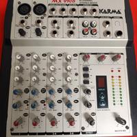 Mixer audio Karma MX 4906 compatto a 6 canali