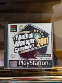 FootballManager2001 Certificato di autenticità PS1