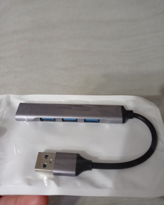 Presa adattatore 4 uscite usb 3.0