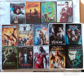 14 DVD Marvel e DC in blocco