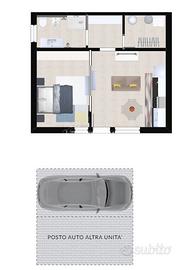 BILOCALE AL PIANO TERRA PARI AL NUOVO